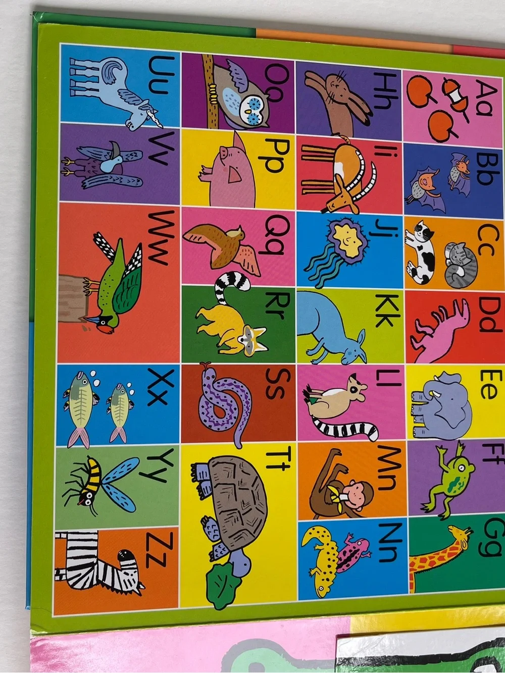 Alphabet Lift-the-Flap Board Book - Colorful ABC Learning for Kids